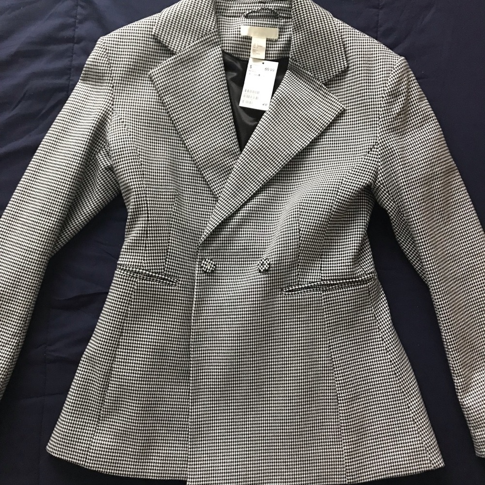 NWT H&M printed Blazer